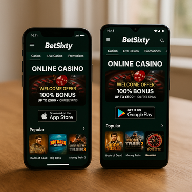 BetSixty Apps - iOS and Android Mobile Shortcuts for Quick Access